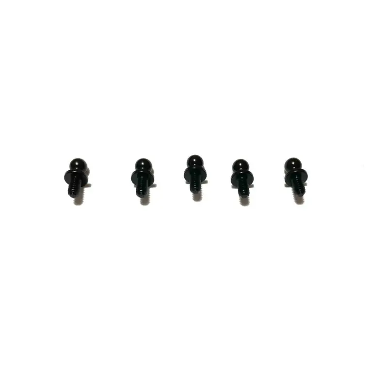 0.200 Ball Stud Short, Fits All Gfrp Cars 4-40, Gfr-1280 1