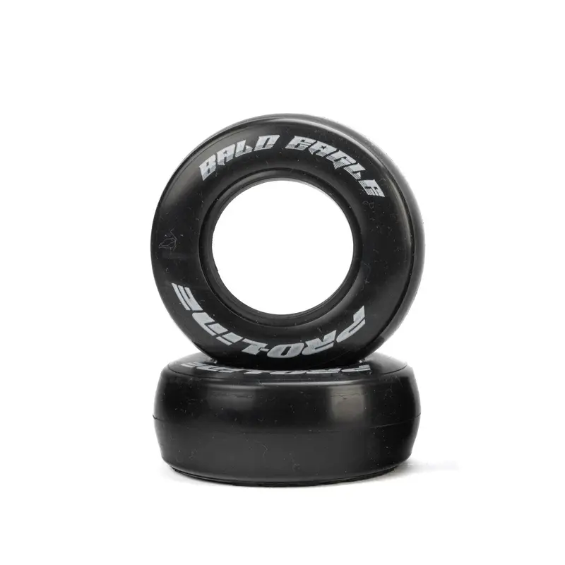 1/10 Bald Eagle Front 1.7"/2.2" Dirt Oval Tires (2) Fits Losi 22S Sprint 1