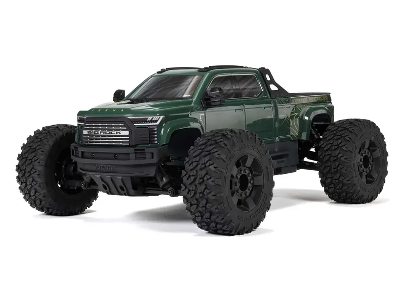 1/10 Big Rock 223S Dsc 4X4 Rtr Monster Truck Green 1