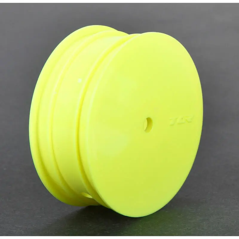 1/10 Front Buggy 2.2 Wheels, 12Mm Hex, Yellow (2): 22 3.0, Tlr43010 1