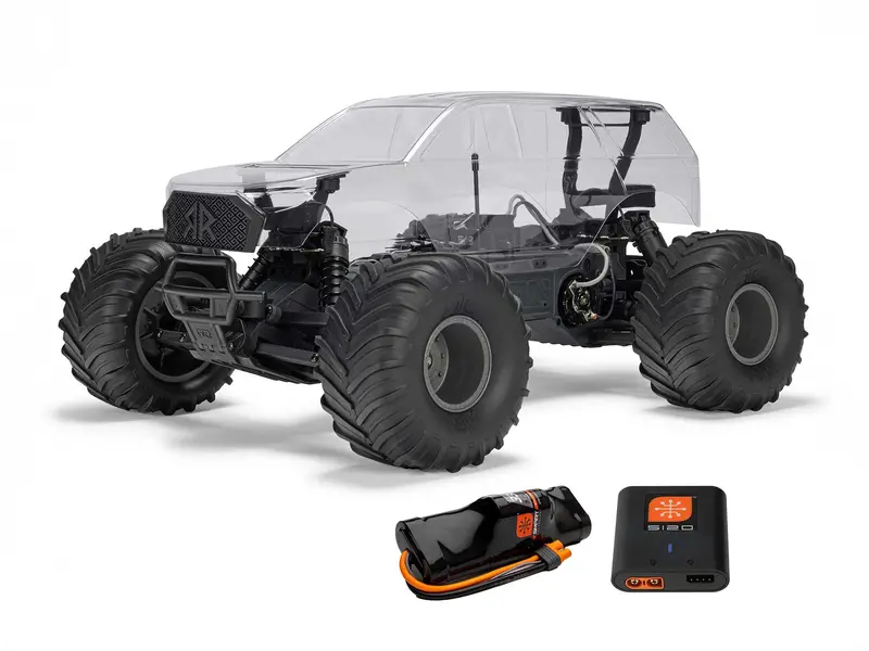 1/10 Gorgon 2Wd Rta Kit Brushed Monster Truck (Battery & Cha 1