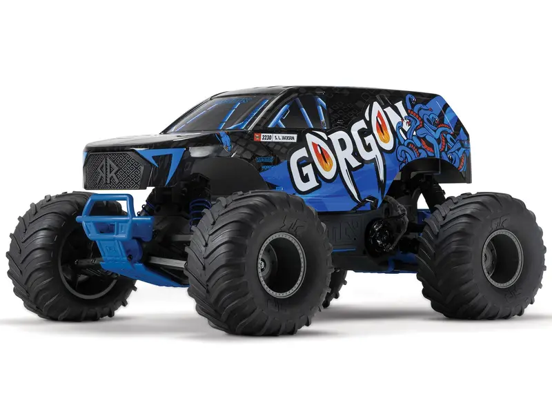 1/10 Gorgon Mega 550 2Wd Mt (No Battery/Charger) Blue 1