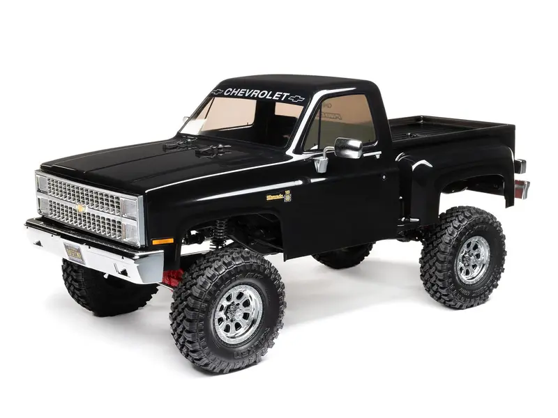 1/10 Scx10 Iii Base Camp 1982 Chevy K10 4Wd Rtr Black 1