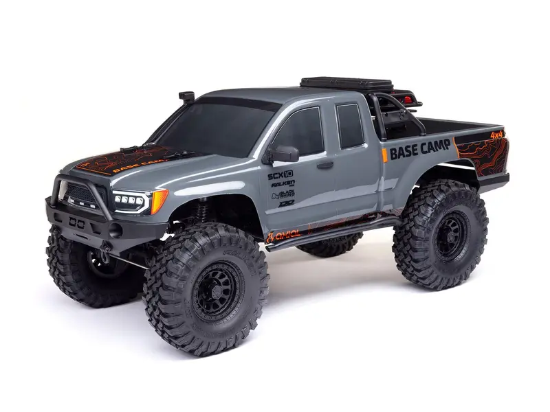 1/10 Scx10 Iii Base Camp 4X4 Rock Crawler Rtr Grey 1