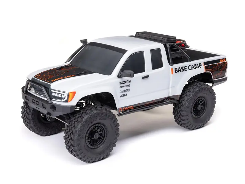 1/10 Scx10 Iii Base Camp 4X4 Rock Crawler Rtr White 1