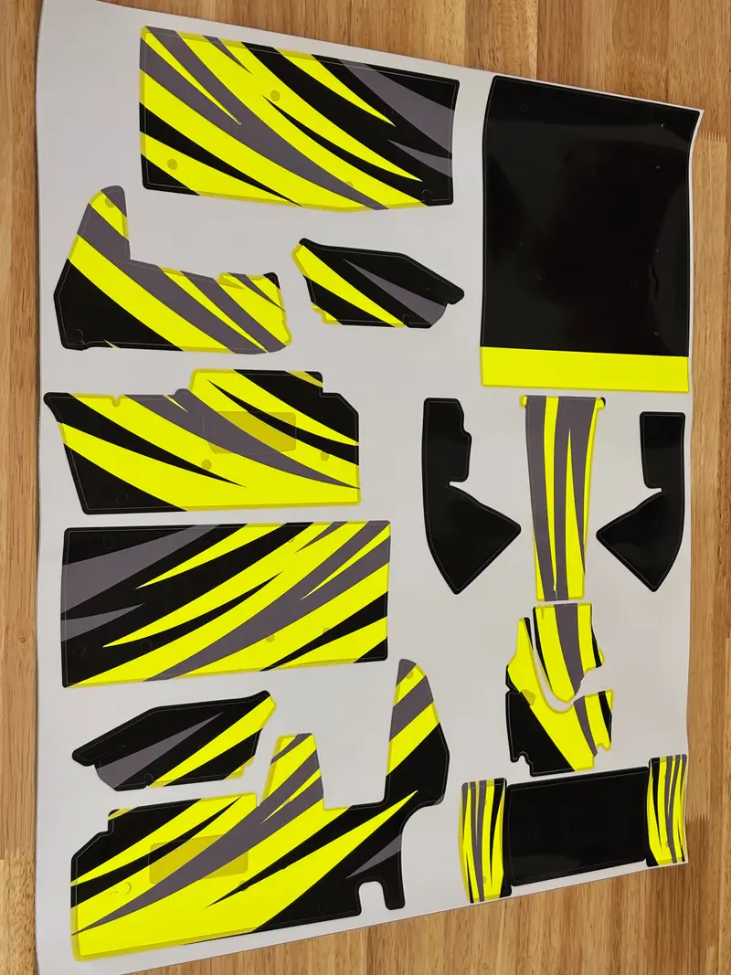 1/10 Team Losi 22S Rc Sprint Car Wrap Base Decals 2