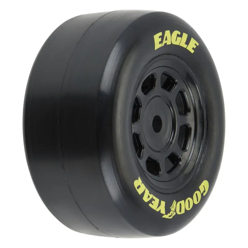 1/12 Goodyear Eagle Truck/Retro Tire F/R Mtd Blk Wheels (4): Nascar Grom, Pro1025910 1