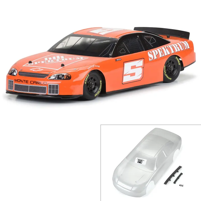1/12 Pre-Cut 1996 Chevy Monte Carlo Clear Body: Losi Nascar Grom, Pro371317 1