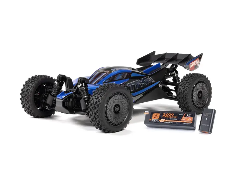 1/14 Typhon Grom 223S Blx 4X4 With Batt/Charger Blue 1
