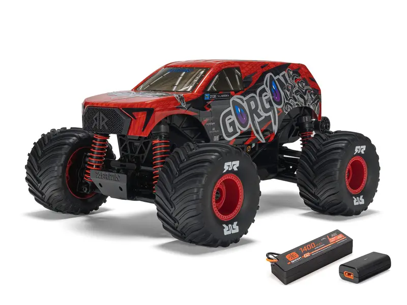 1/16 Gorgon Grom 4X4 Rtr Monster Truck Red 1