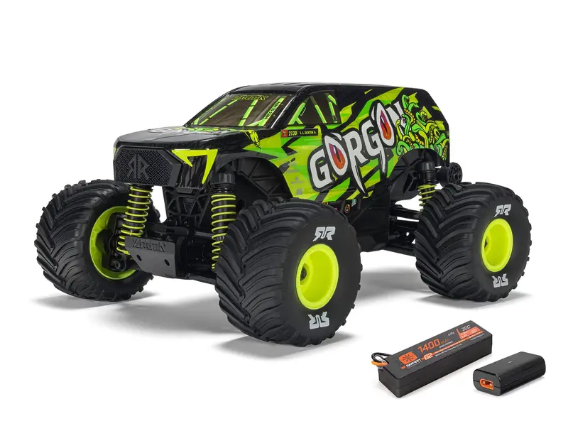 1/16 Gorgon Grom 4X4 Rtr Monster Truck Yellow 1