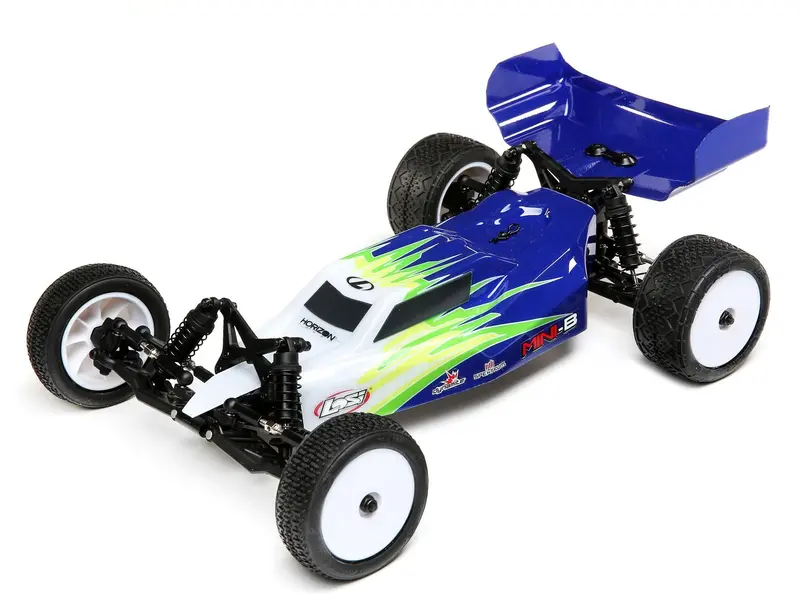 1/16 Mini-B 2Wd Buggy Brushed Rtr Blue 1