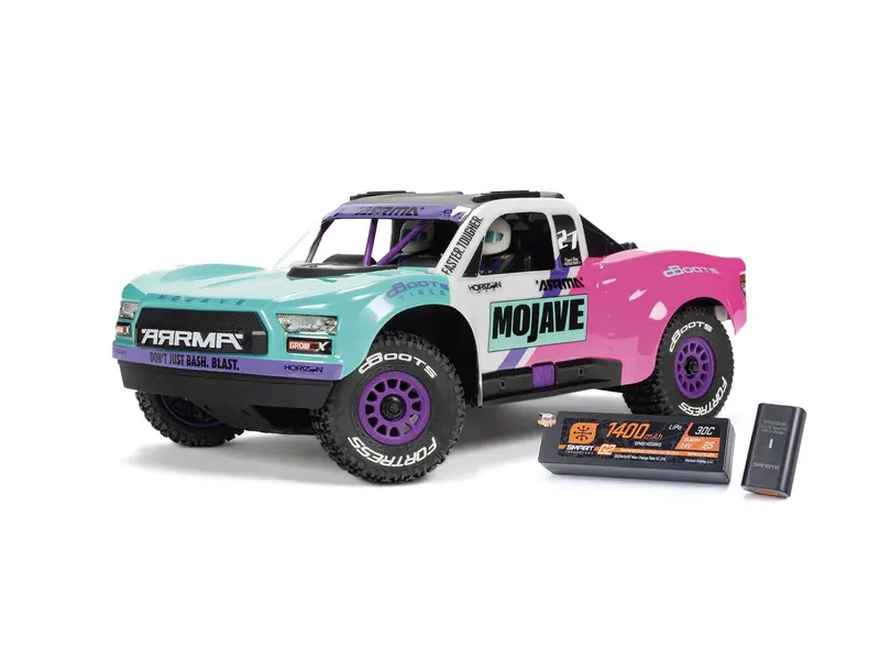 1/16 Mojave Grom 223S Blx 4X4 Dt With Batt/Charger Teal 1
