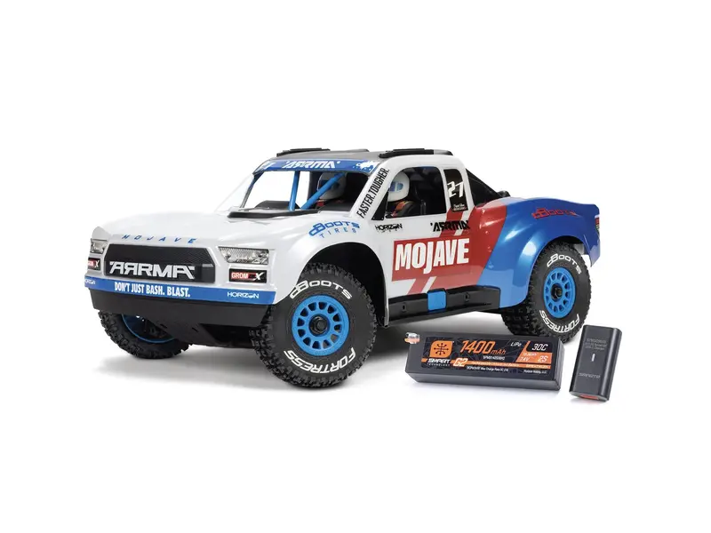 1/16 Mojave Grom 223S Blx 4X4 Dt With Batt/Charger White 1