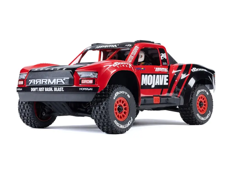 1/16 Mojave Grom Mega 4X4 Dt With Battery & Charger Red 1