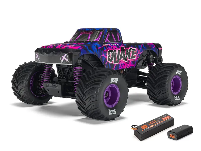 1/16 Quake Grom 4X4 Rtr Monster Truck Purple 1