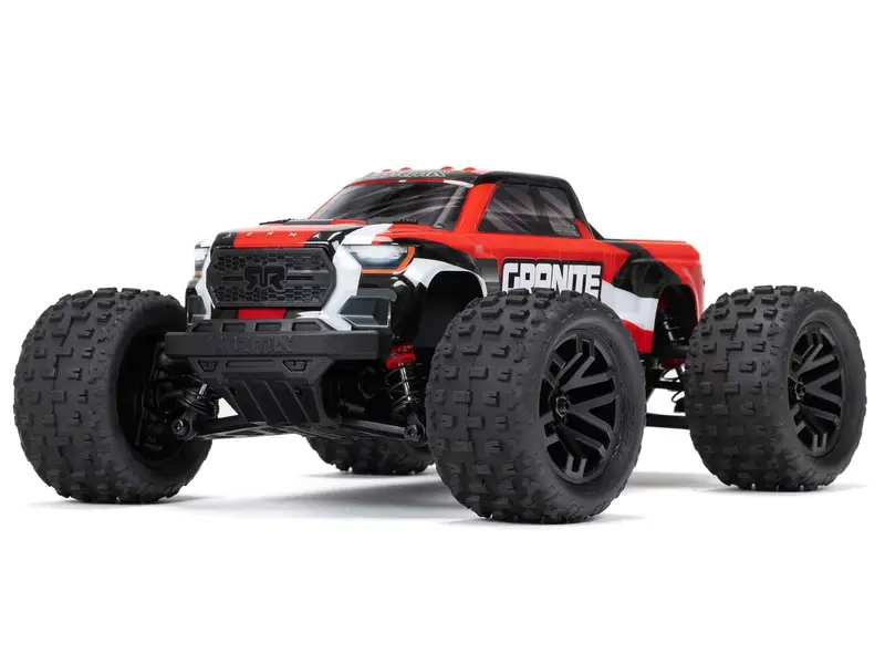 1/18 Granite Grom Mega 4X4 Mt With Battery & Charger Red 1