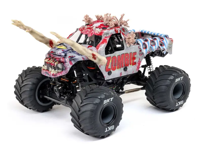 1/18 Mini Lmt Zombie 2S 4X4 Rtr Brushed Monster Truck (Batte 1