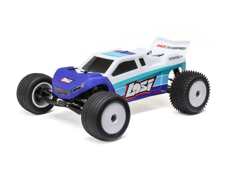 1/18 Mini-T 2.0 V2 2Wd Stadium Truck Brushless Rtr Blue 1