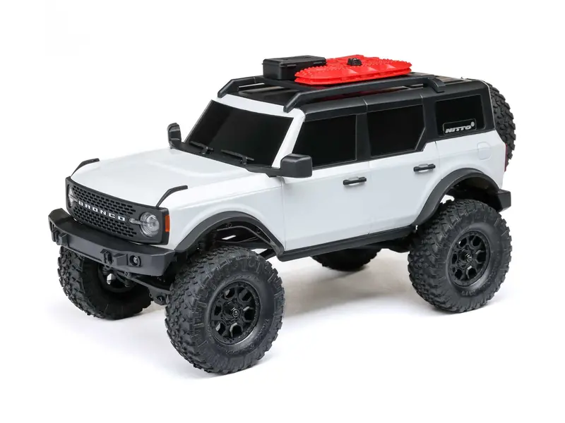 1/24 Scx24 Ford Bronco 4X4 Rtr (Inc Battery & Charger) White 1