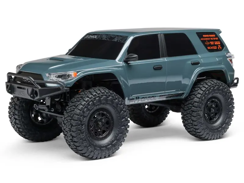 1/24 Scx24 Toyota 4Runner 4X4 Rock Crawler Rtr Grey 1