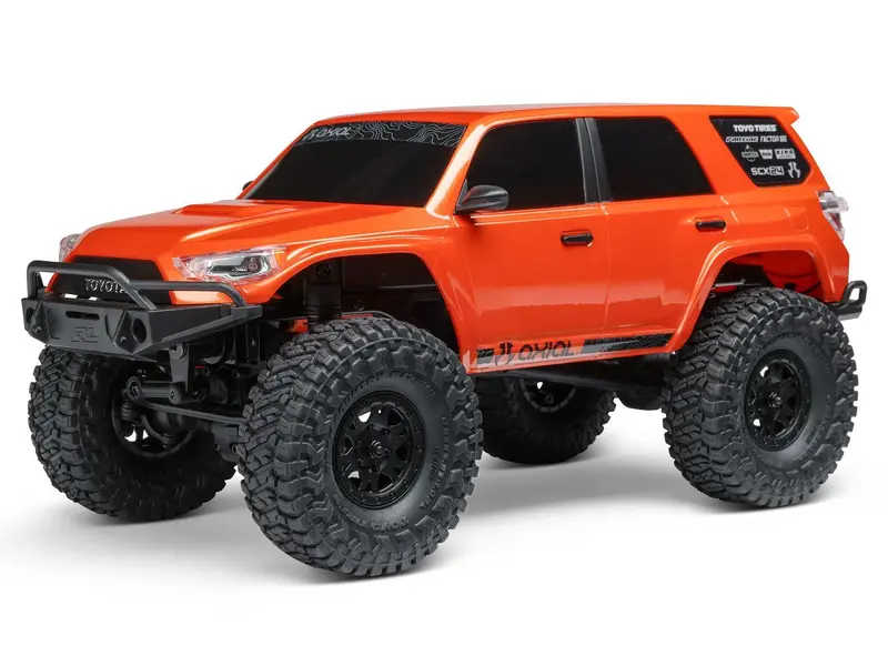 1/24 Scx24 Toyota 4Runner 4X4 Rock Crawler Rtr Orange 1