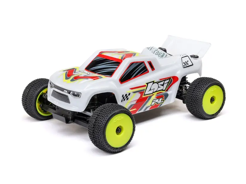 1/28 Micro-T 2Wd Stadium Truck Rtr White 1