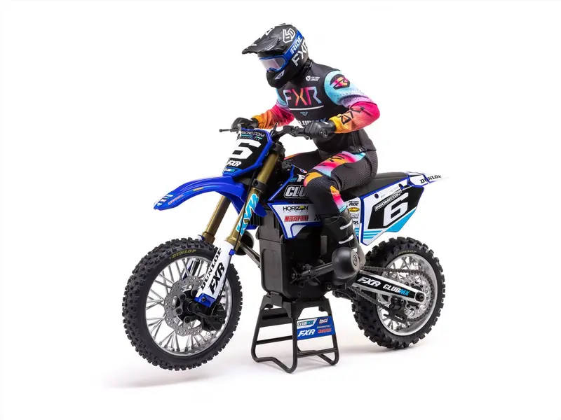 1/4 Promoto-Mx Motorcycle Rtr Club Mx Blue 1