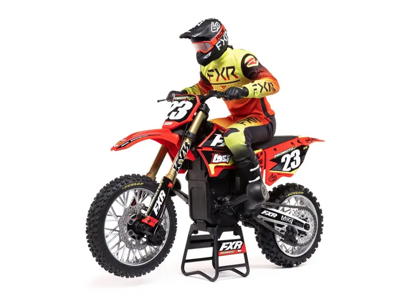 1/4 Promoto-Mx Motorcycle Rtr Fxr Red 1
