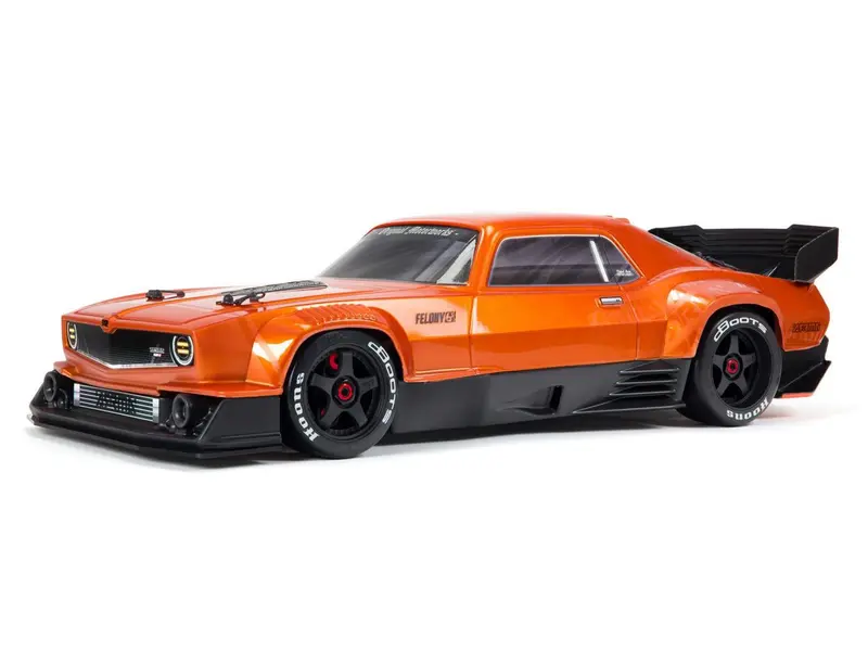 1/7 Felony 6S 4X4 Blx Resto-Mod Muscle Car Rtr Orange 1