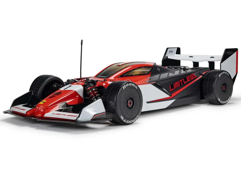 1/7 Limitless 120 8S Avc 4X4 Rtr Street Speed, Red/Black 1