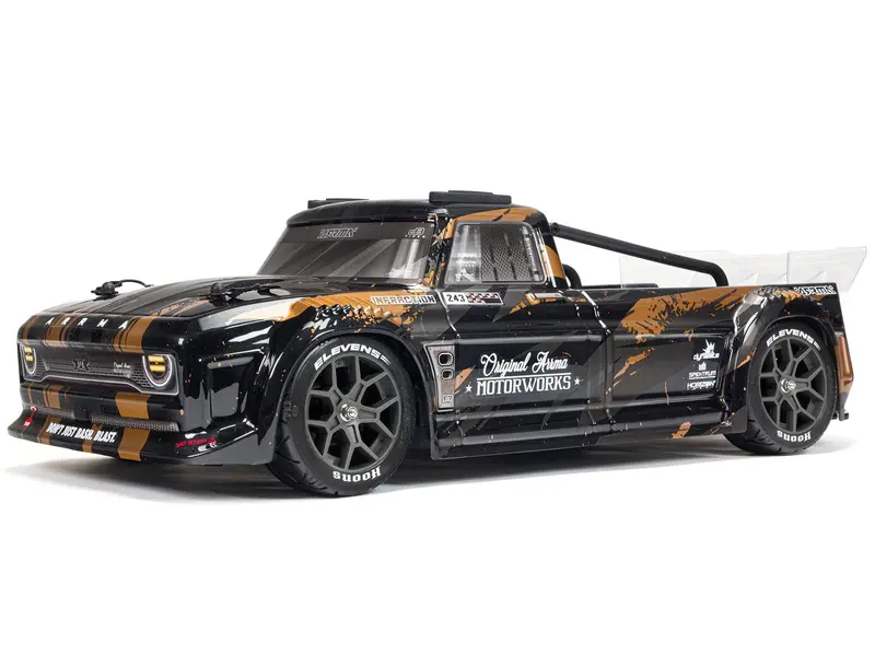 1/8 Infraction 3S 4X4 Blx Resto-Mod Truck Rtr Black/Gold 1