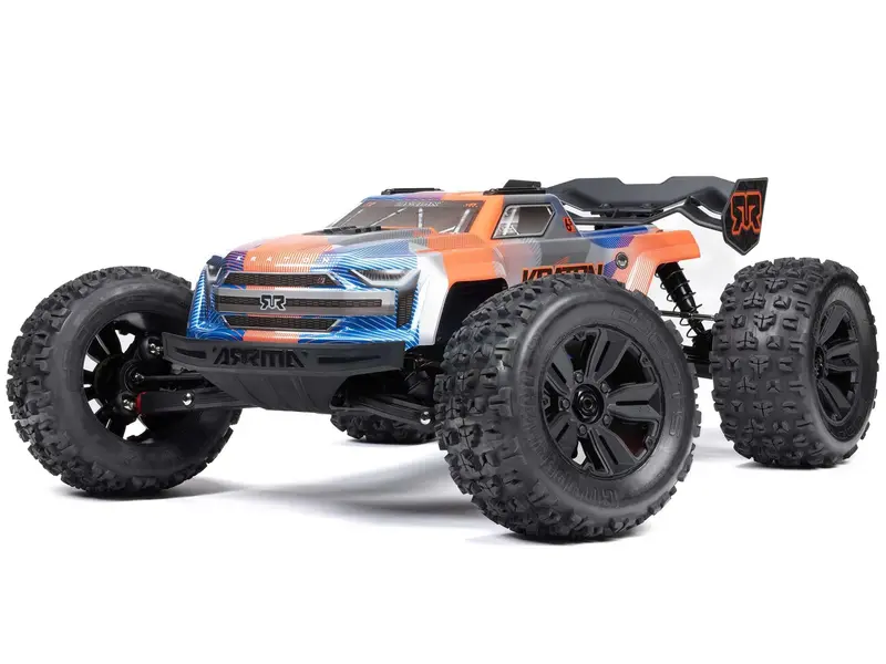 1/8 Kraton 6S V6 4X4 Blx Speed Monster Truck Rtr Blue/Orange 1