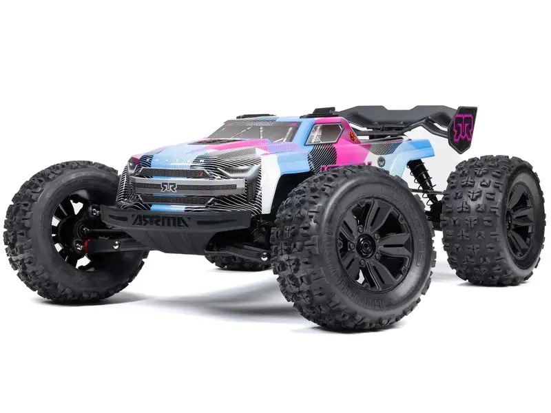 1/8 Kraton 6S V6 4X4 Blx Speed Monster Truck Rtr Blue/Pink 1