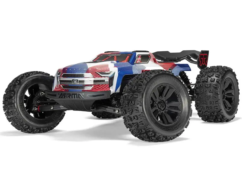 1/8 Kraton 6S V6 4X4 Blx Speed Monster Truck Rtr Blue/Red 1