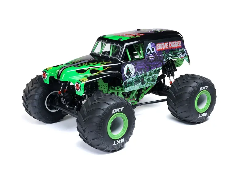 1/8 Lmt 2.0 Grave Digger 4X4 Solid Axle Monster Truck Rtr 1