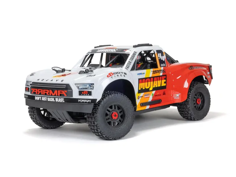 1/8 Mojave 4S 4X4 Blx Dt (With Centre Diff) Rtr White 1