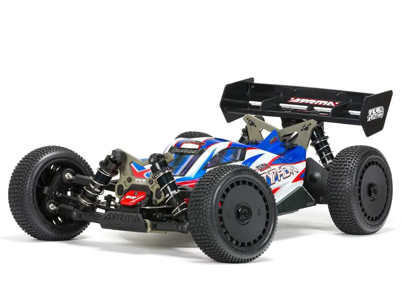 1/8 Tlr Tuned Typhon 6S 4X4 Blx Buggy Rtr Red/Blue 1