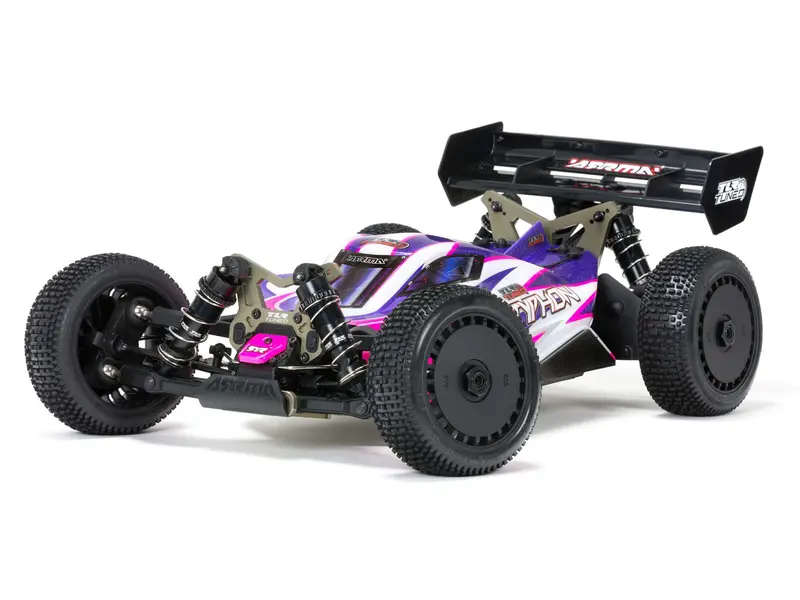 1/8 Tlr Tuned Typhon Race Ready Roller Pink/Purple 1