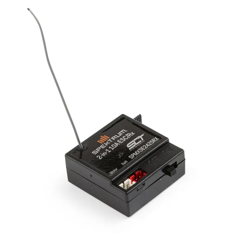 10 Amp Brushed 2-In-1 Esc / Slt Receiver Combo 1