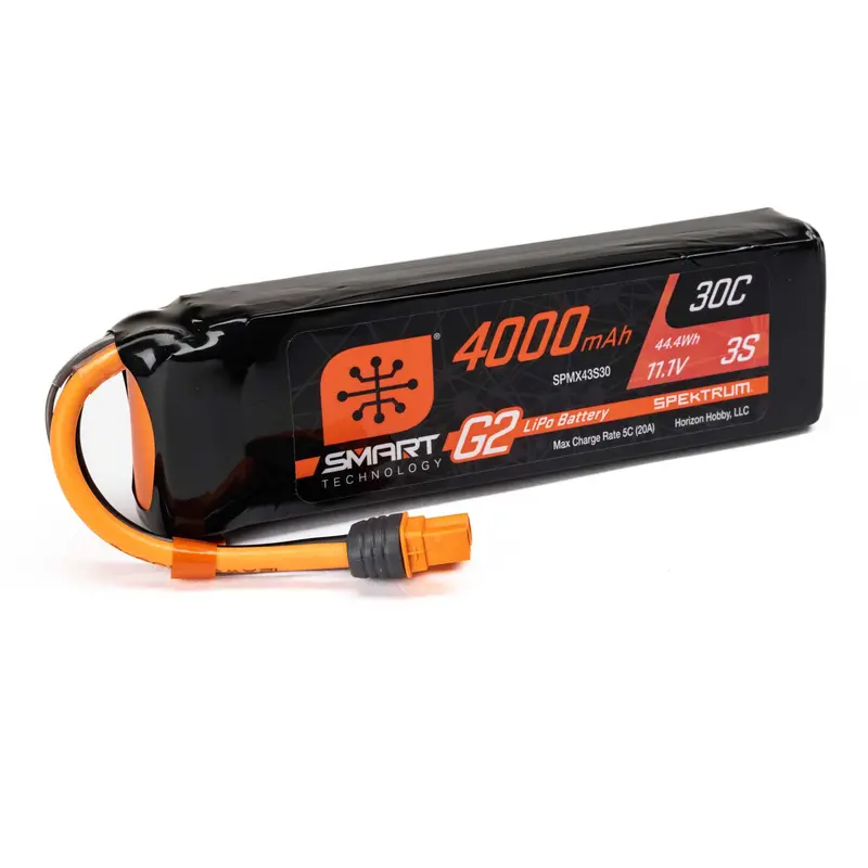 11.1V 4000Mah 3S Smart G2 Lipo Battery 30C: Ic3 1