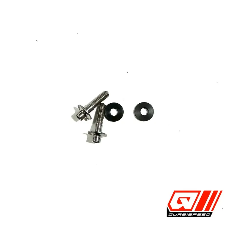 12Mm Titanium Motor Screws (2), Qs-6844 1