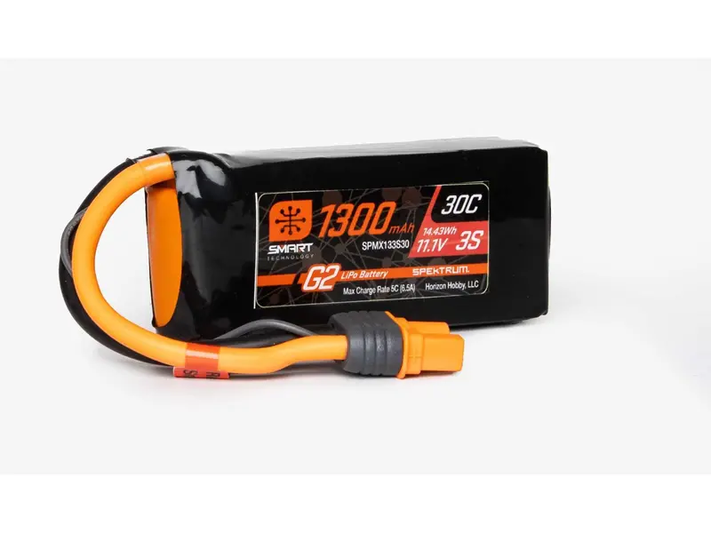 1300Mah 3S 11.1V Smart G2 30C Ic3 1