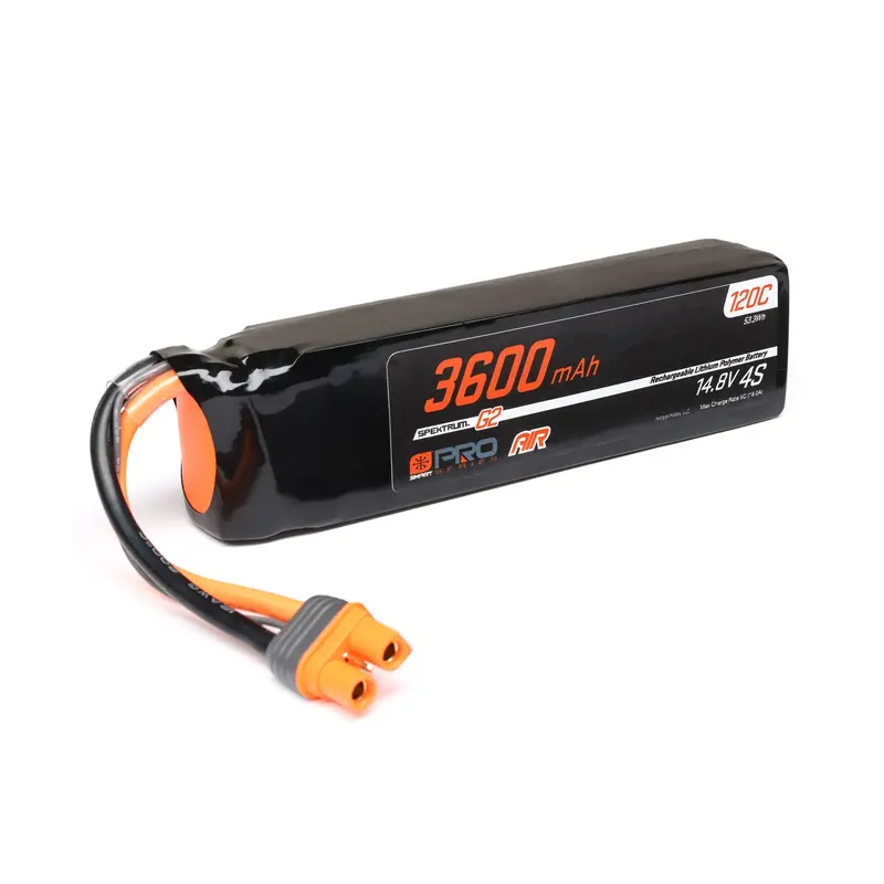 14.8V 3600Mah 4S 120C Smart G2 Pro Air Lipo Battery: Ic3 1
