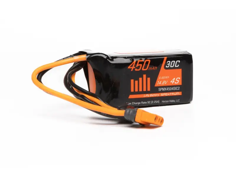 14.8V 450Mah 4S 30C Lipo Battery: Ic2 1