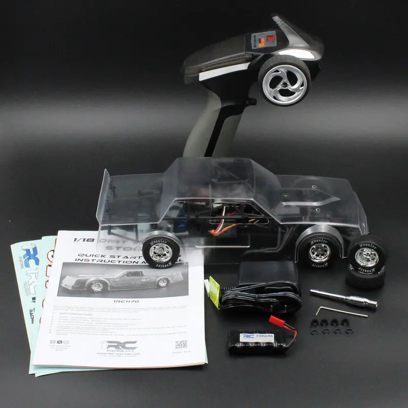 1Rc 1/18 Dirt Street Stock (Clear), Rtr Kit, 1Rc1170 2