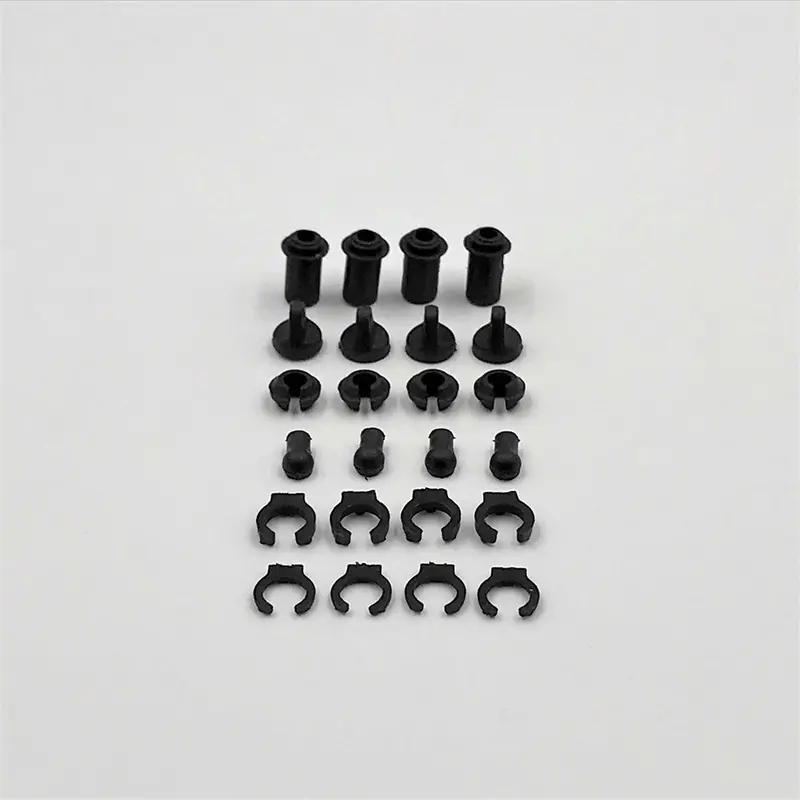 1Rc 1/18 Mid, Spr, Edm, Lm Shock Plastic Parts (4) 1