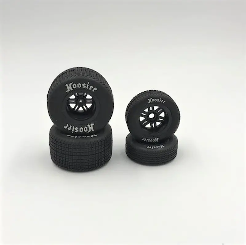 1Rc 1/18 Sprint Fr/Rr Soft Tires & Wheels (4) 1