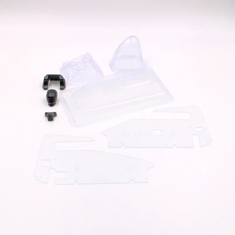 1Rc Body & Driver, Clear, 1/18 Midget 4.0 1