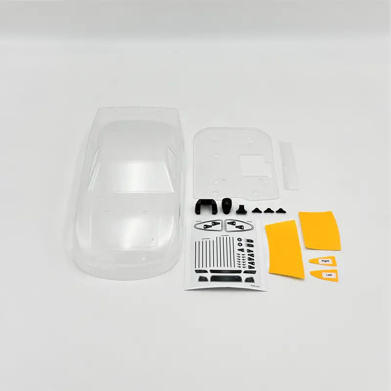 1Rc Body Set, Clear, 1/18 Asphalt Lm 1